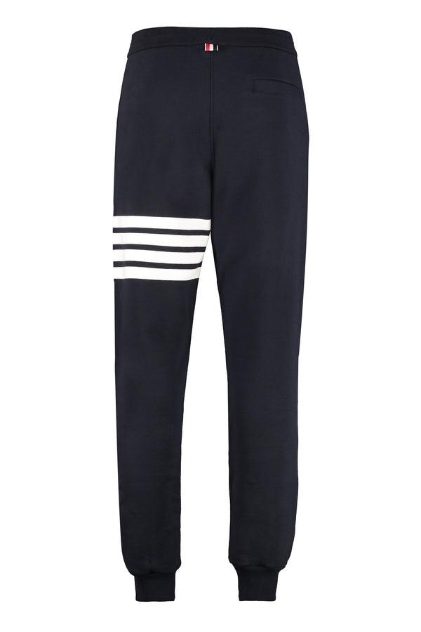 Track Pants Blue Cotton