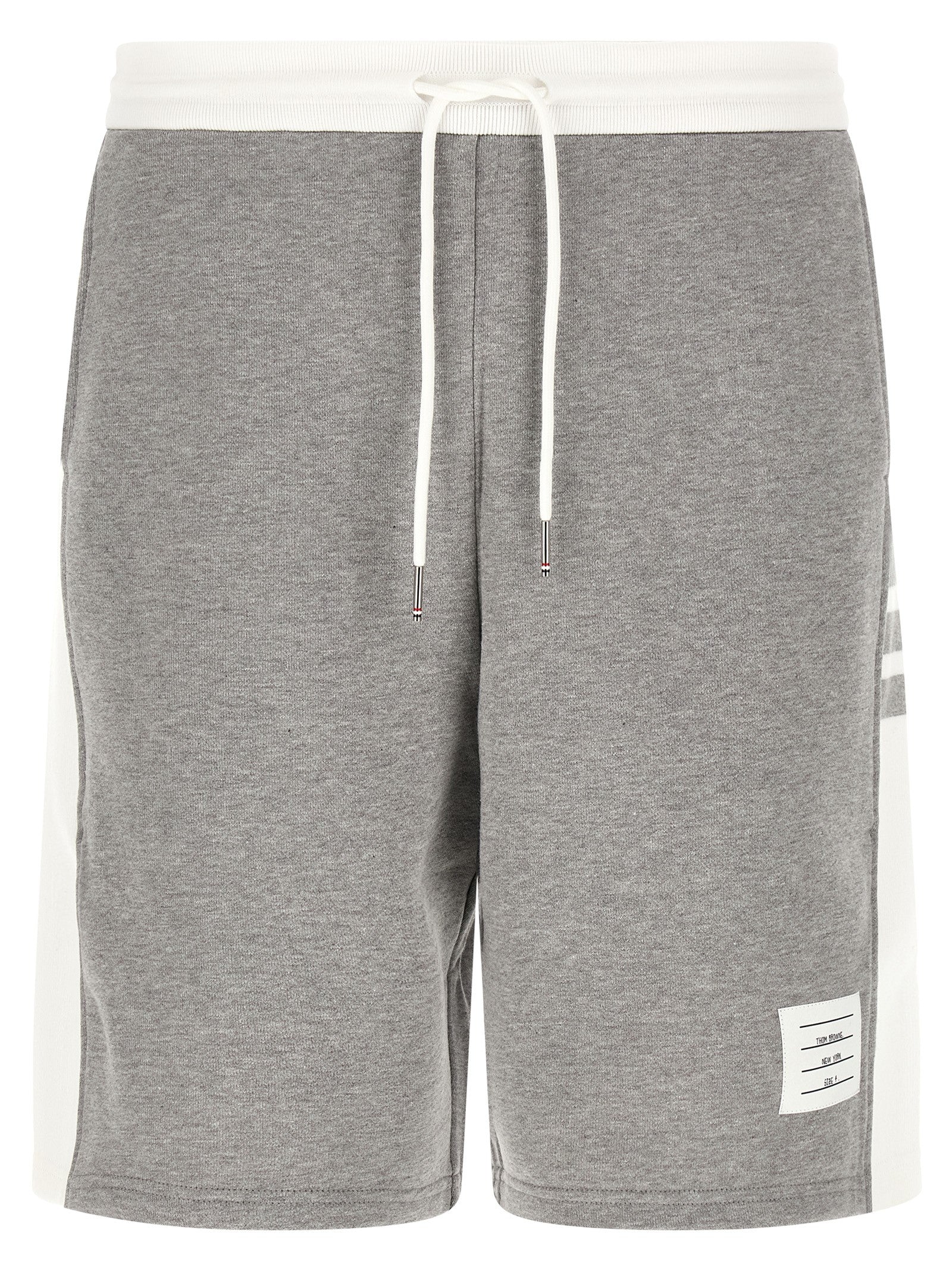 4 Bar bermuda shorts Gray Cotton Bermuda
