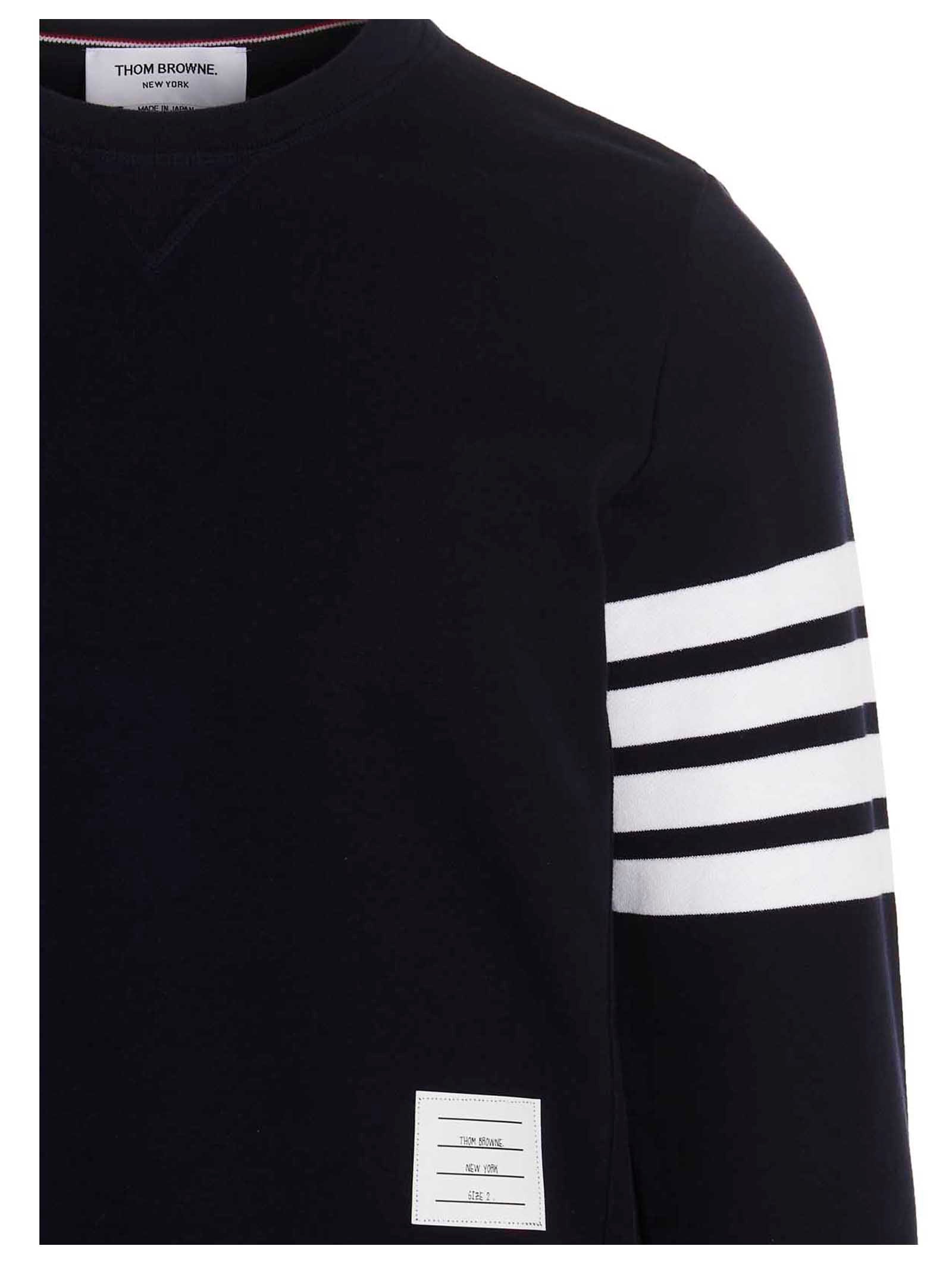 4 bar sweatshirt Blue Cotton