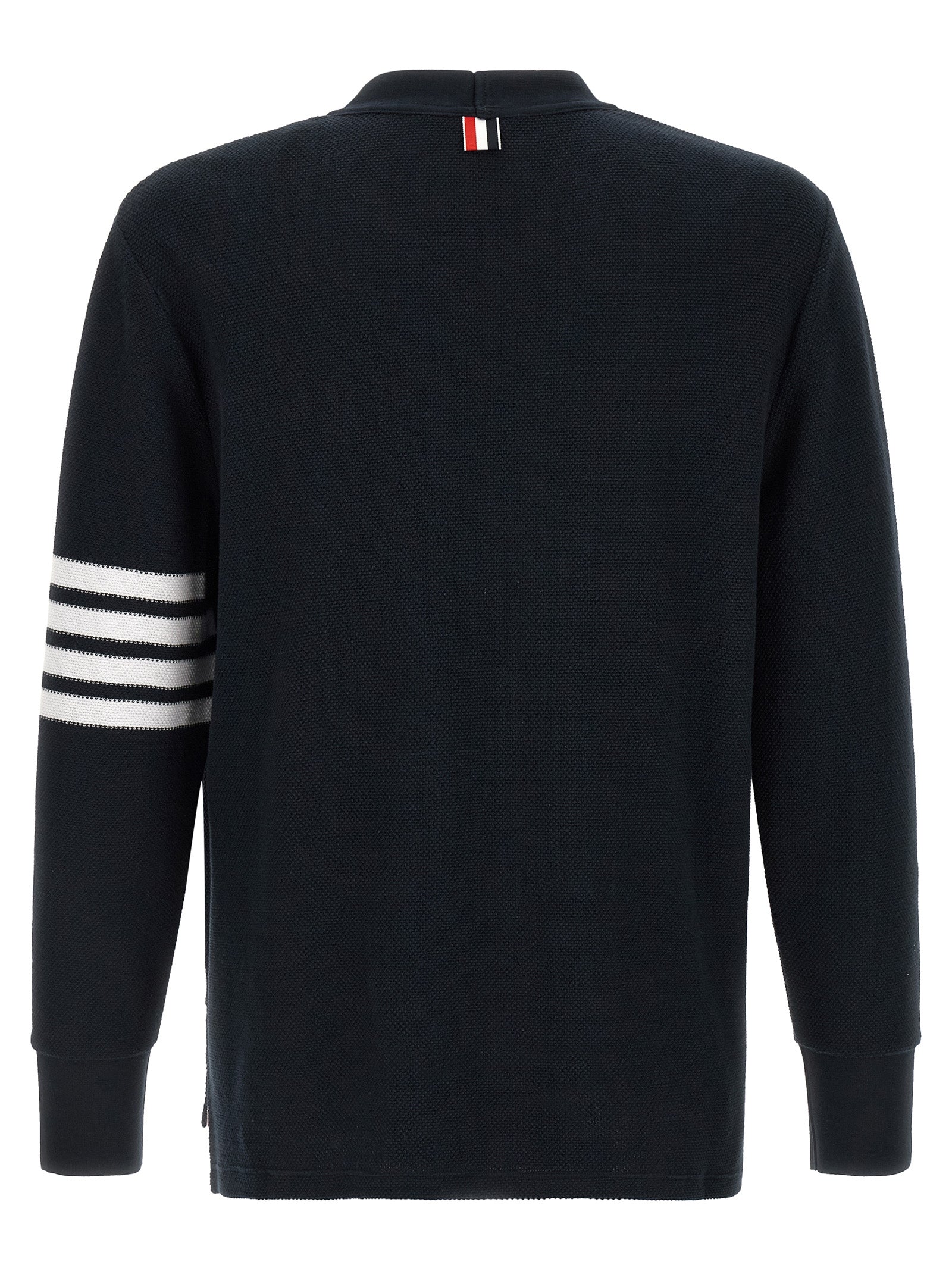 4BAR cardigan Blue Cotton Sweater, Cardigans