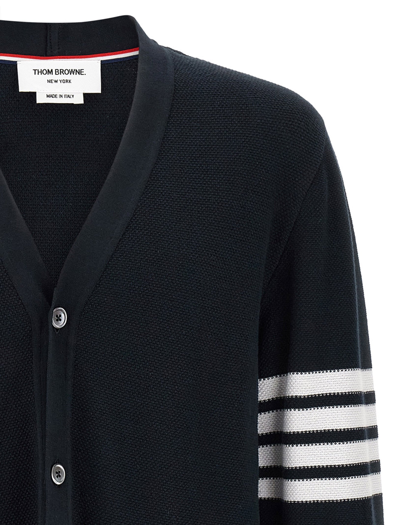 4BAR cardigan Blue Cotton Sweater, Cardigans