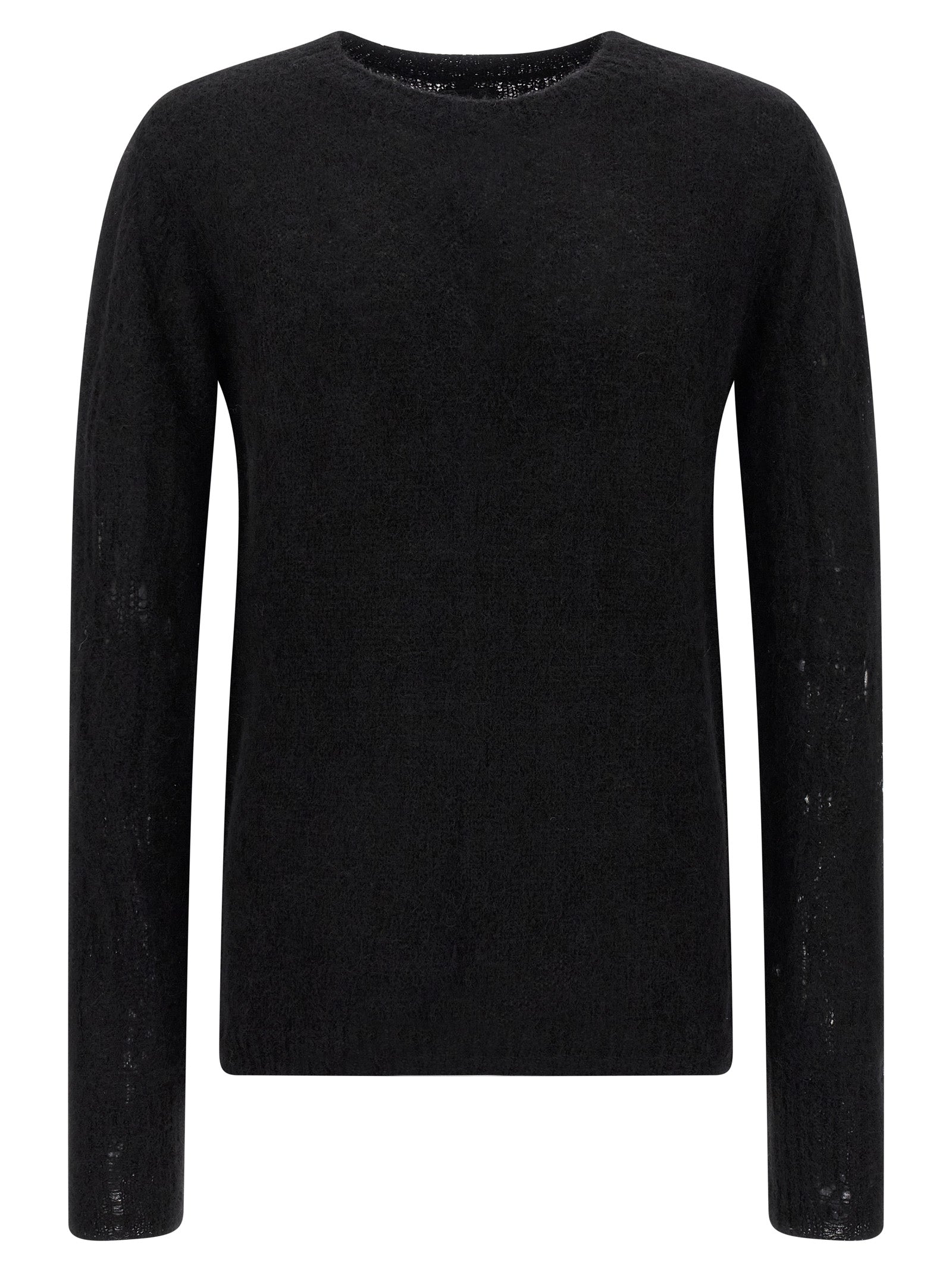 Alpaca wool sweater Black Polyamide Sweater, Cardigans