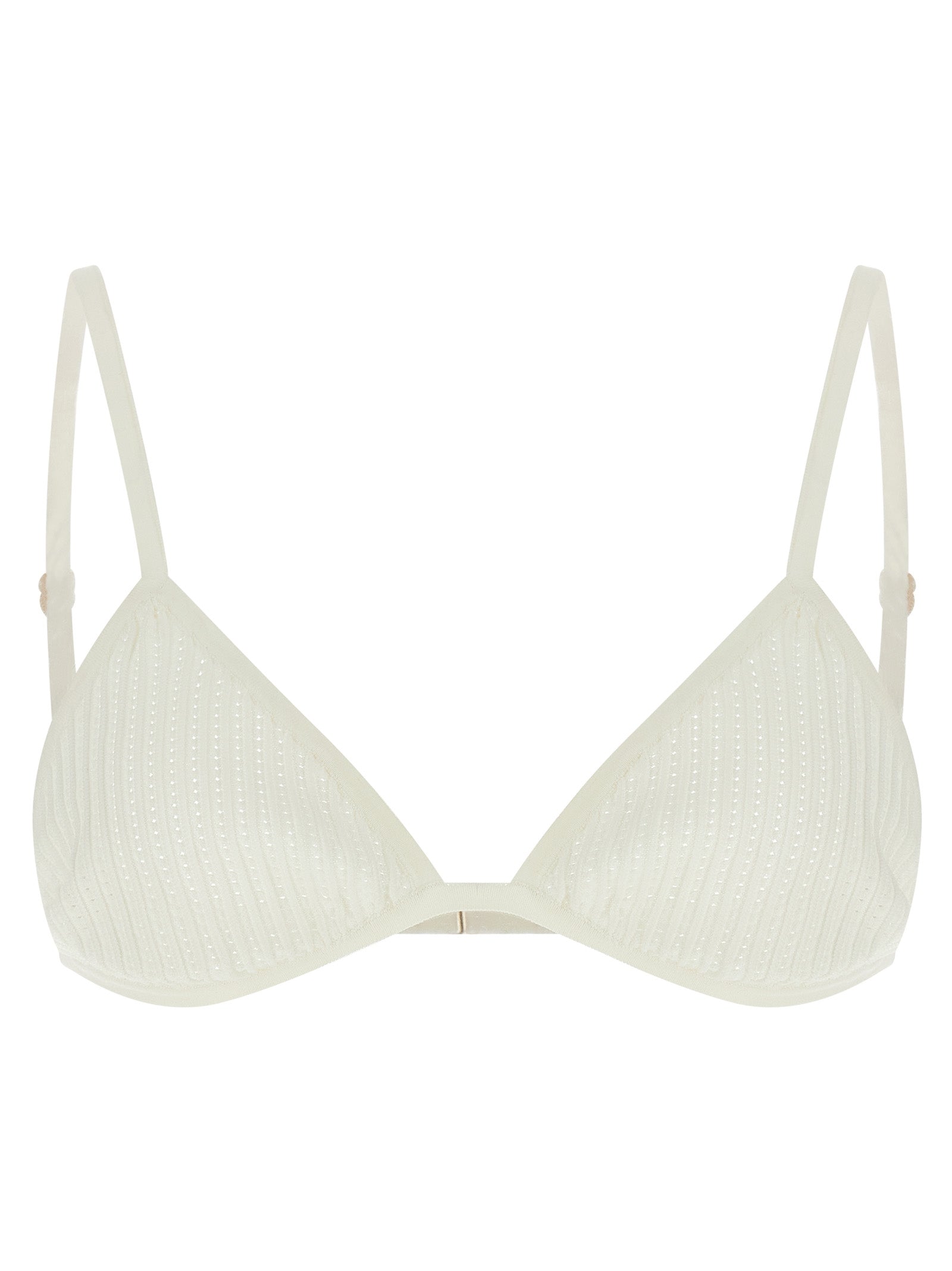 Polo + Bra White Viscose
