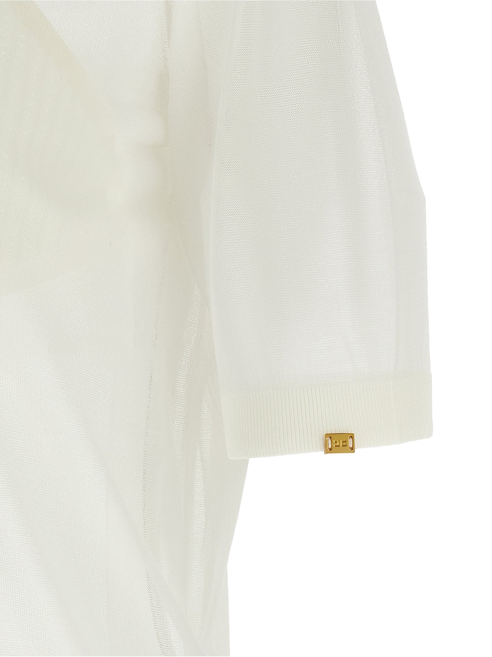 Polo + Bra White Viscose