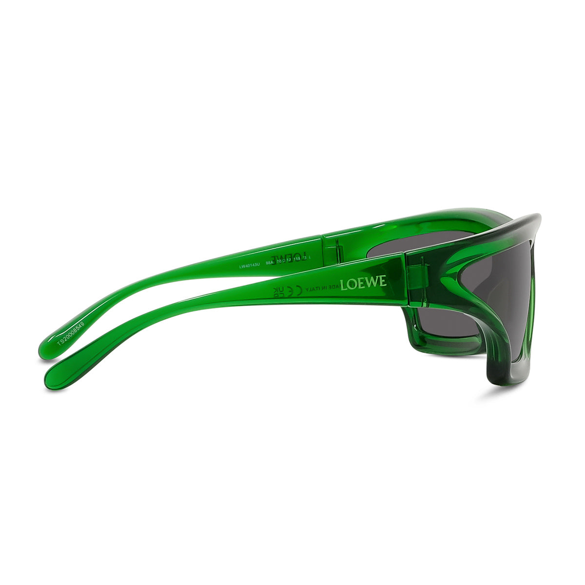 Loewe LW40143U Signature 98a Verde Injected Occhiali Da Sole