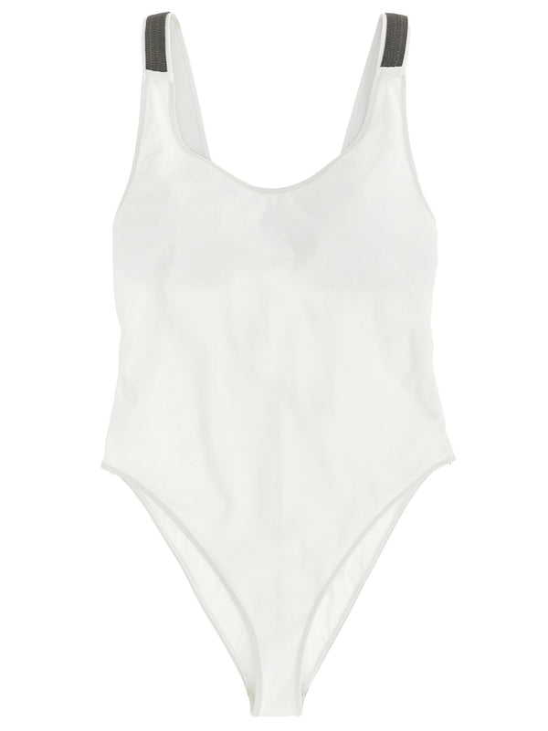 Brunello Cucinelli Precious Details One-piece Swimsuit