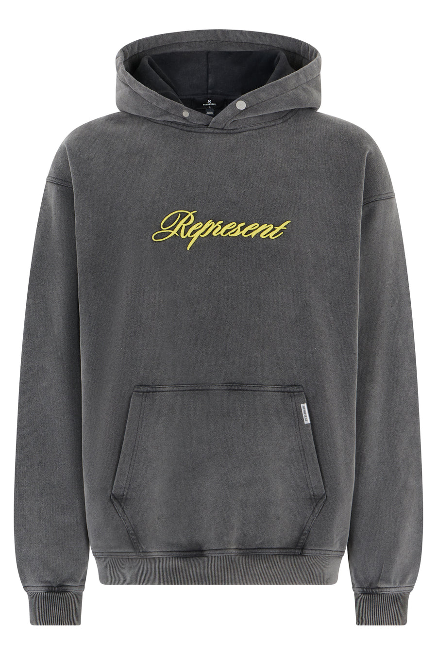 Hooded Sweatshirt Heather Grey Cotton Jumpers