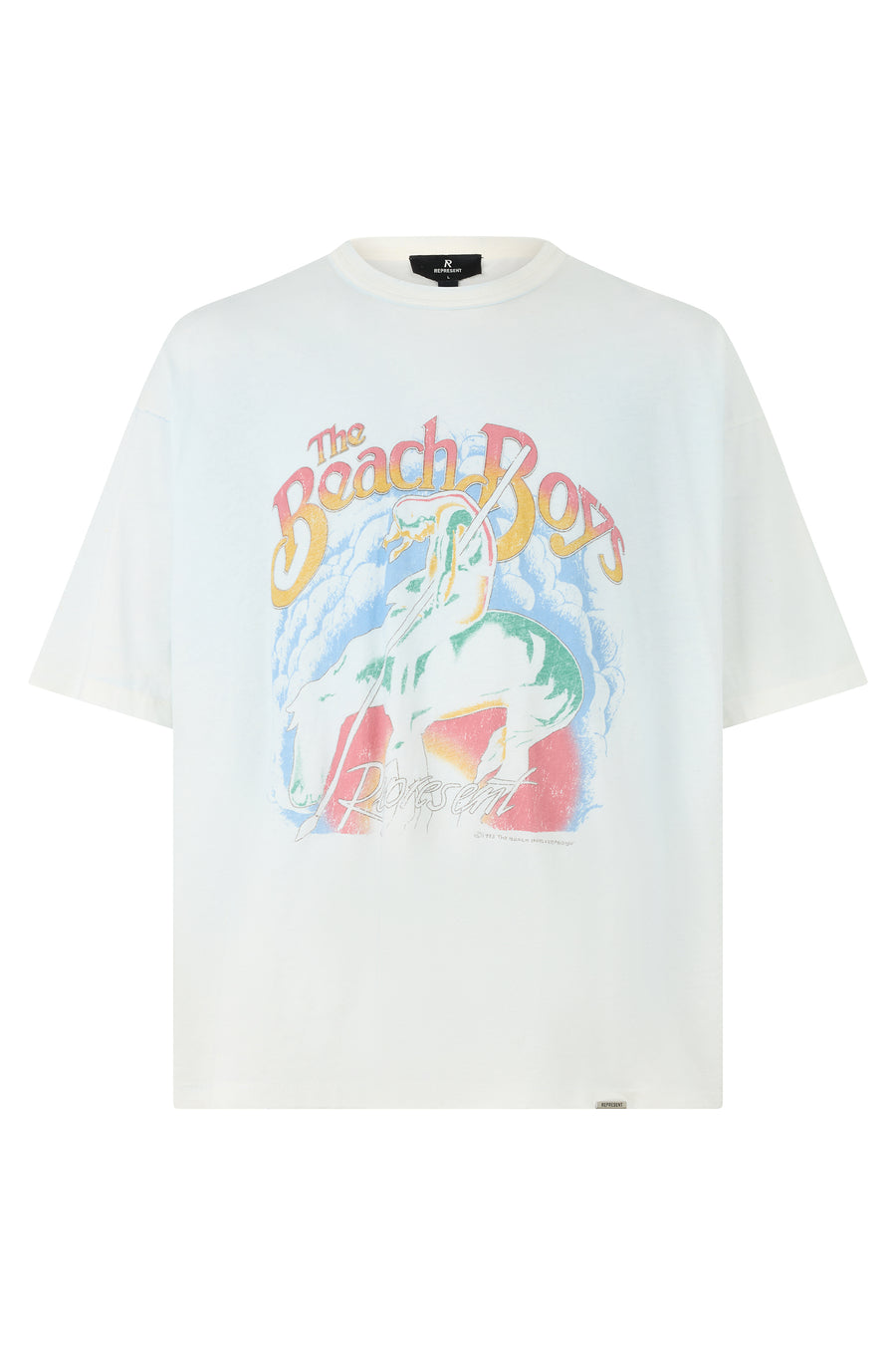 T-Shirt Smoked Blue Cotton T-shirts