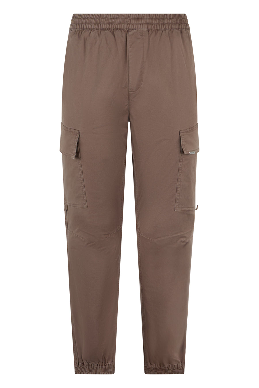 Cargo Pants Cotton Brown Trousers
