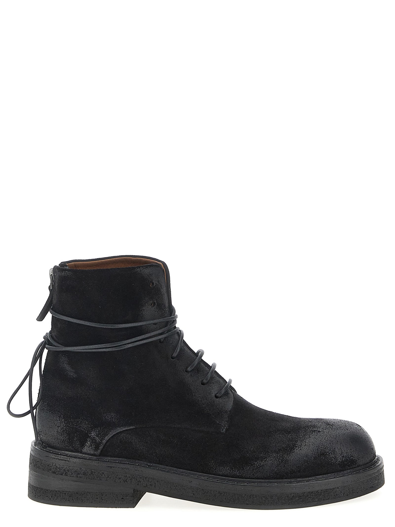 Parrucca amphibian Black Cotton Boots, Ankle Boots