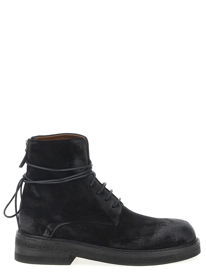 Parrucca amphibian Black Cotton Boots, Ankle Boots