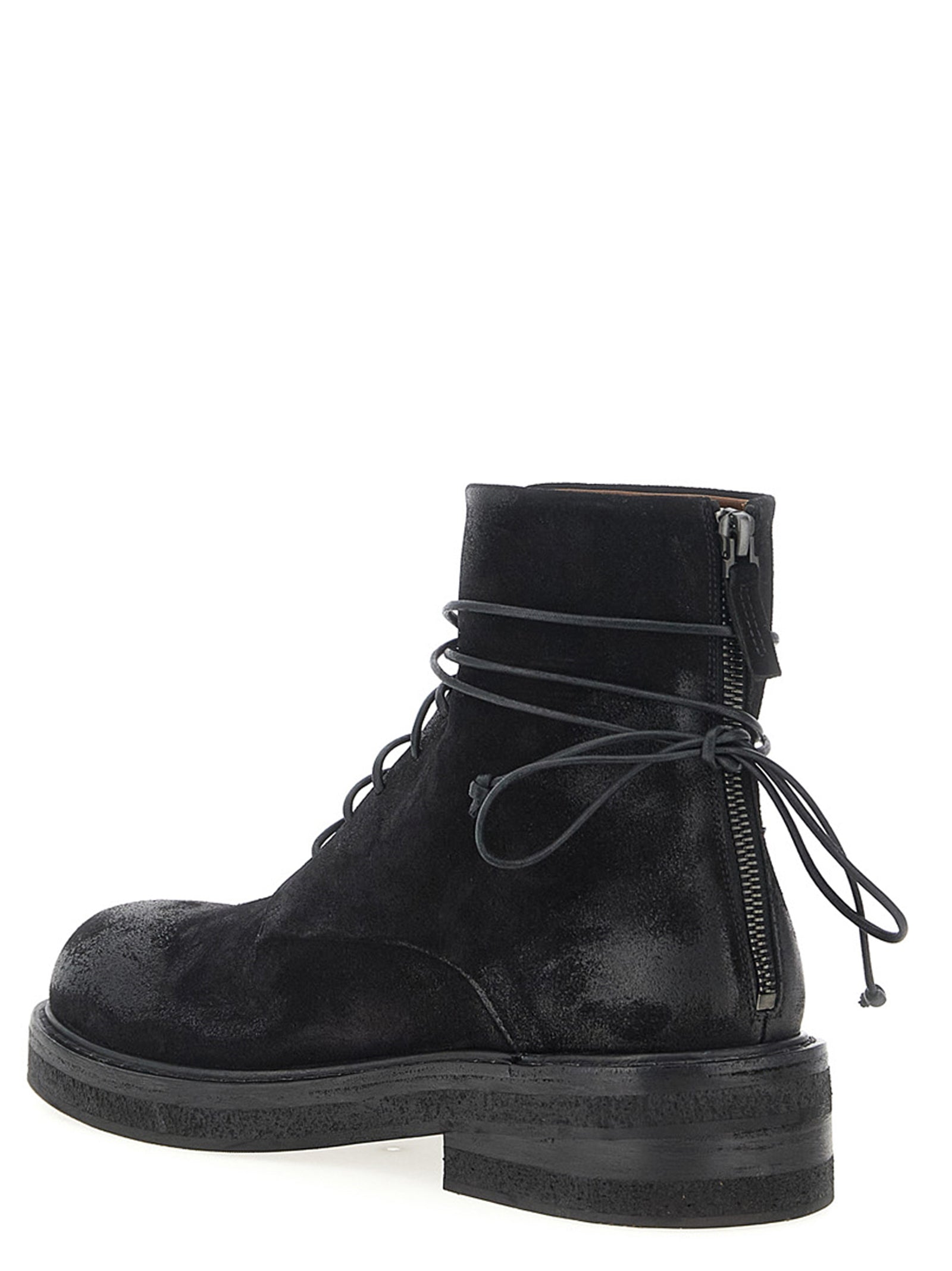 Parrucca amphibian Black Cotton Boots, Ankle Boots