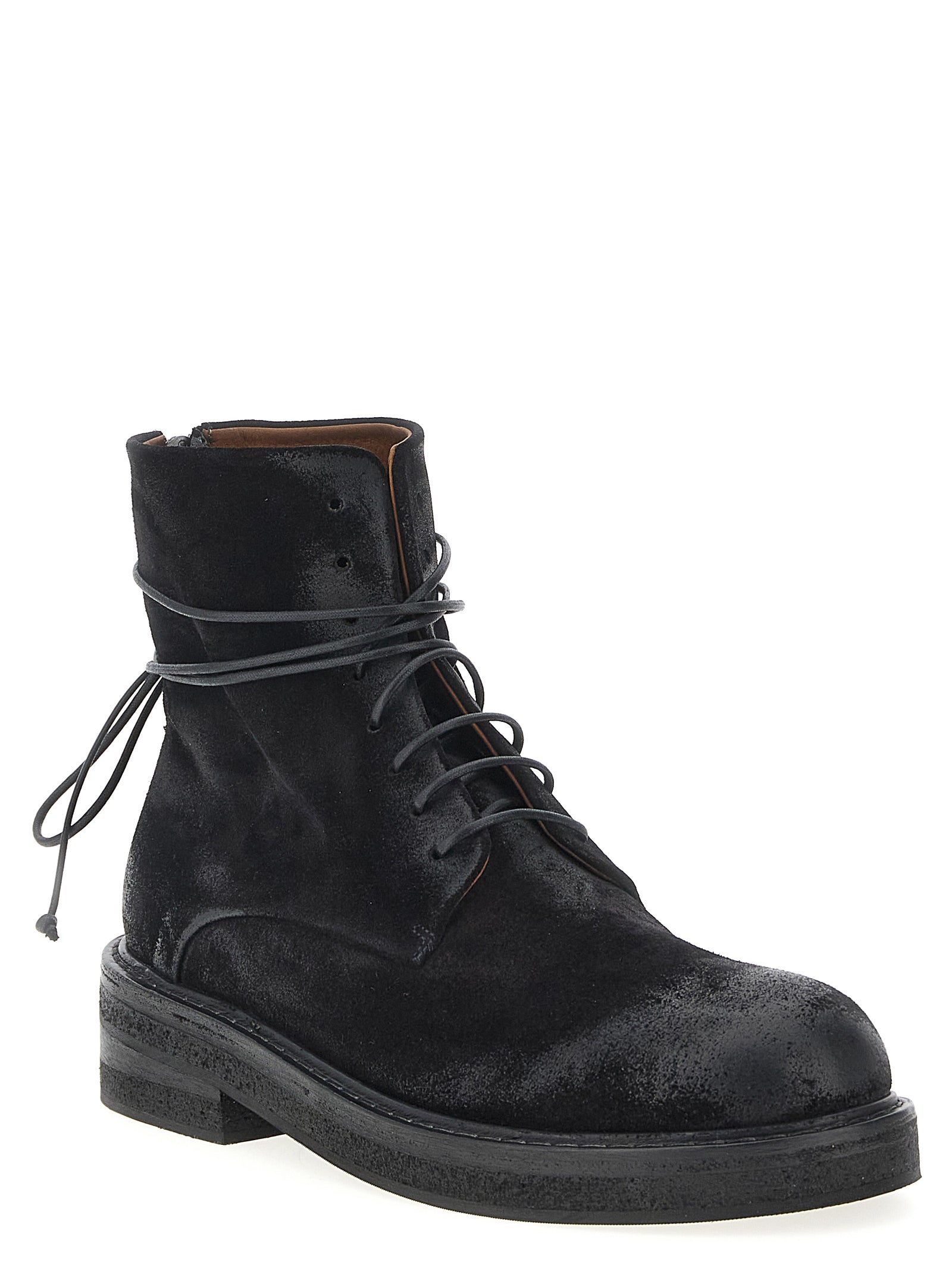 Parrucca amphibian Black Cotton Boots, Ankle Boots