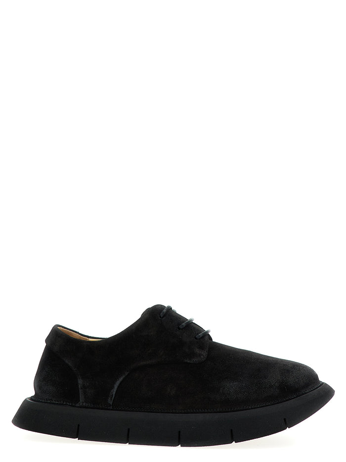 Intagliata derby shoes Black Calfskin Leather (bos Taurus) Lace Up