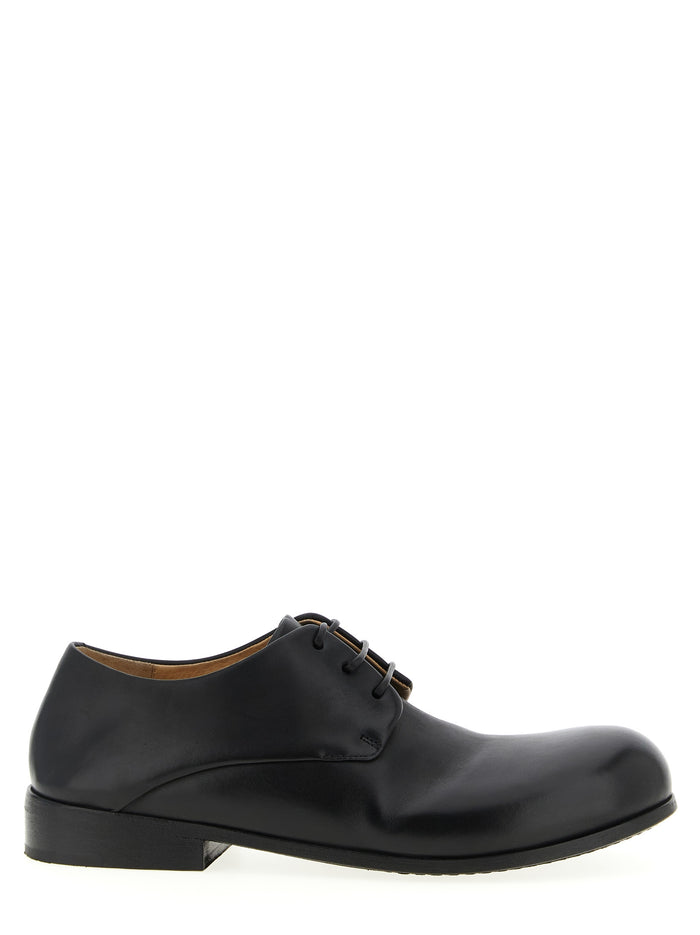 Capozucca derby shoes Black Calfskin Leather (bos Taurus) Lace Up