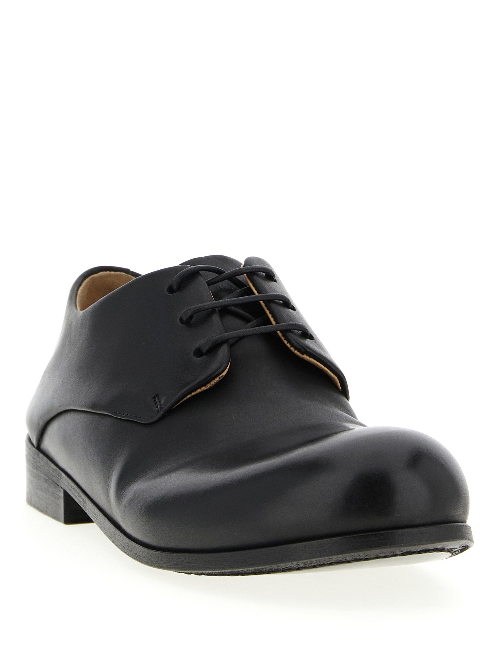 Capozucca derby shoes Black Calfskin Leather (bos Taurus) Lace Up