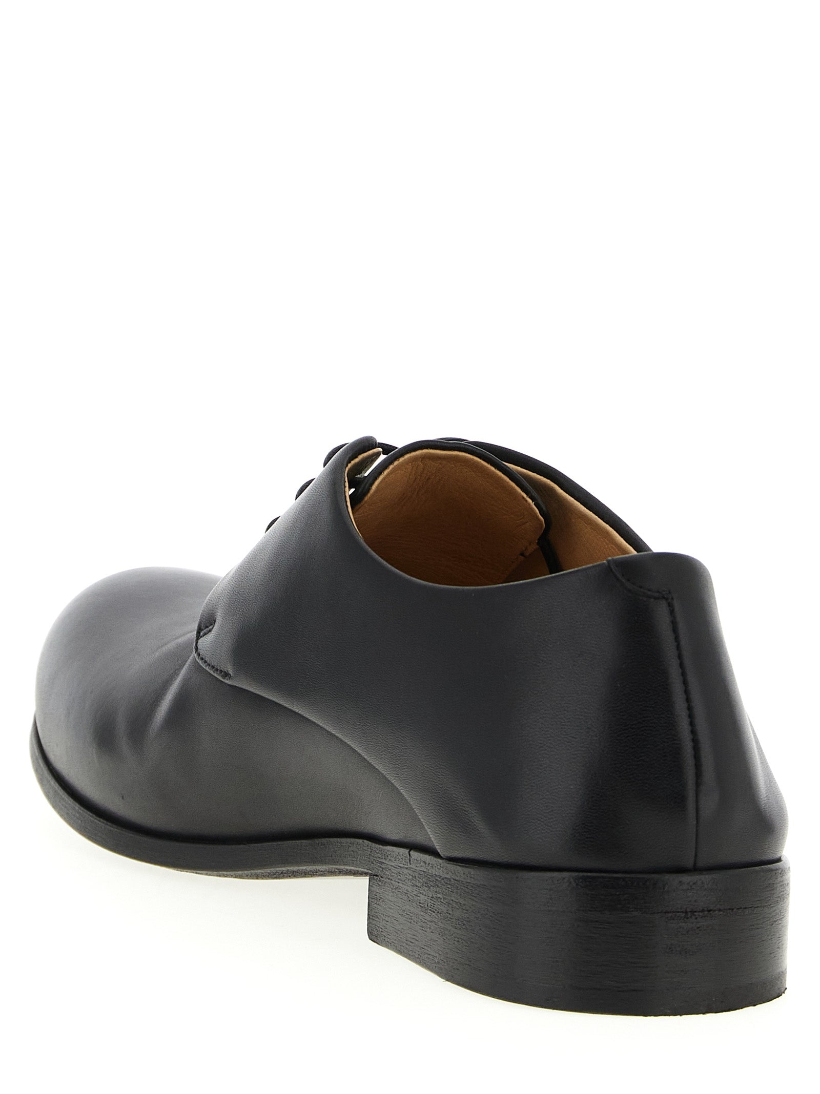 Capozucca derby shoes Black Calfskin Leather (bos Taurus) Lace Up