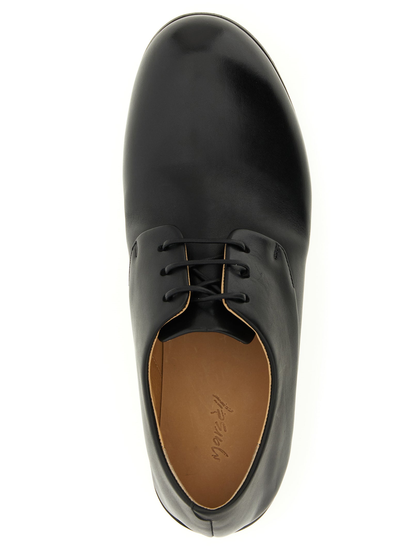Capozucca derby shoes Black Calfskin Leather (bos Taurus) Lace Up