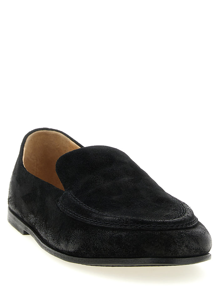 Bordone loafers Black Calfskin Leather (bos Taurus)