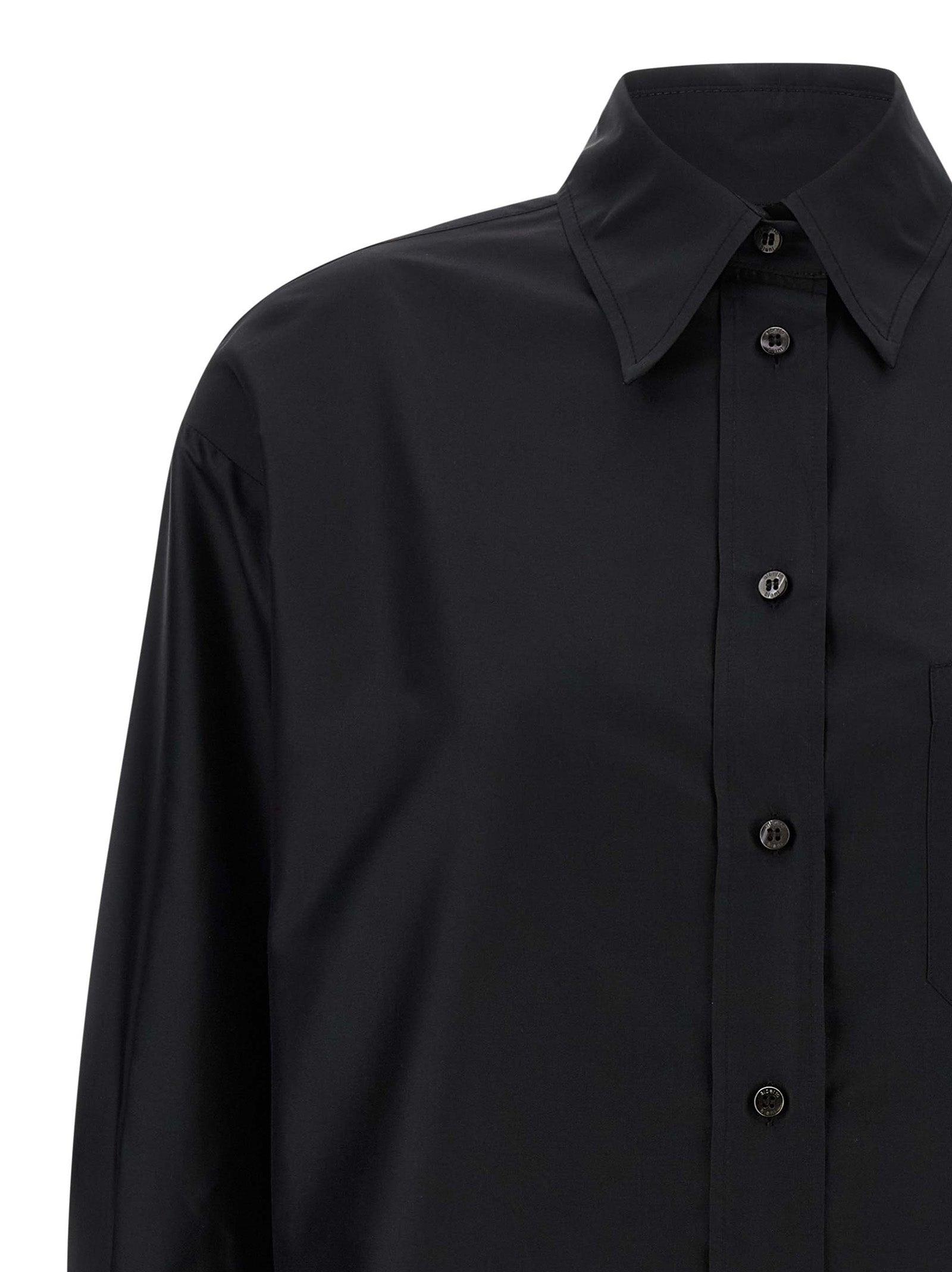 Silk shirt Black Shirt, Blouse