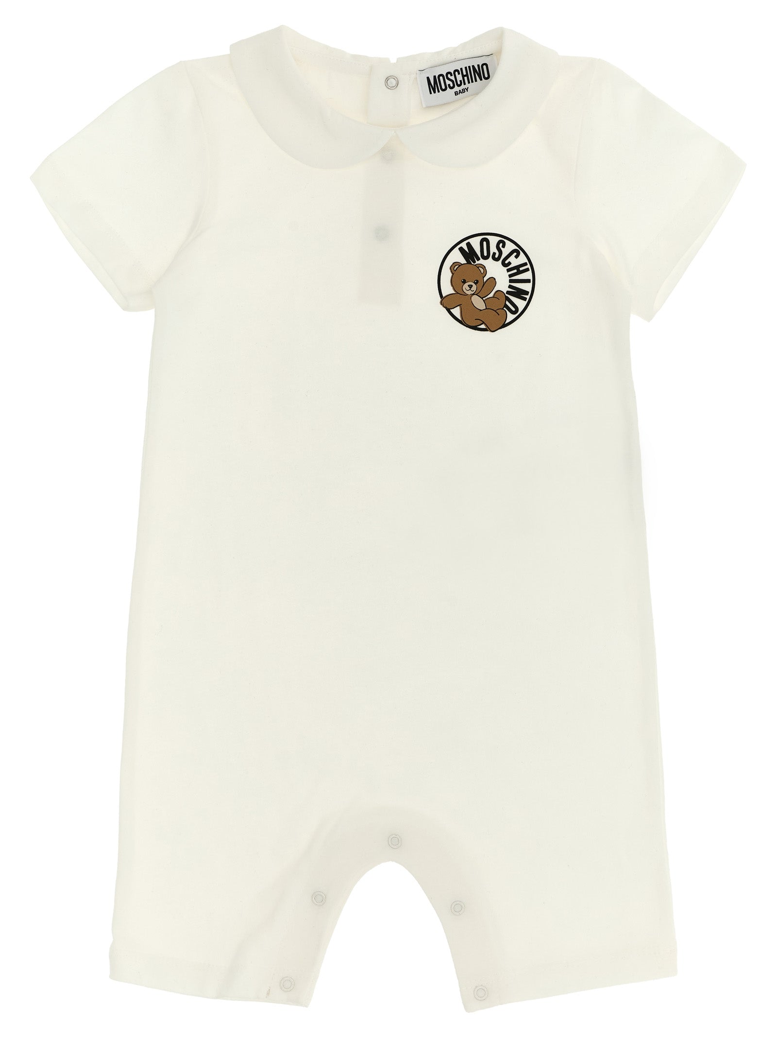 Moschino Teddy Bear jumpsuit White Cotton Playsuits, Body