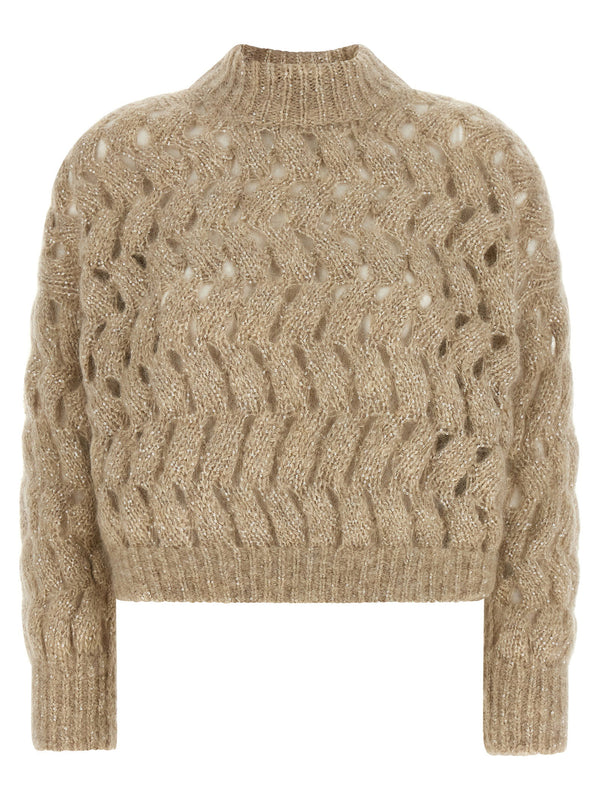 Brunello Cucinelli Dazzling Waves Sweater