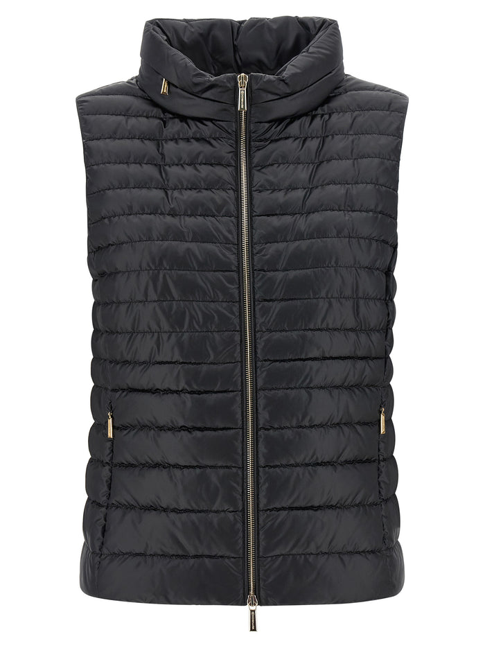 Villan vest Black Polyester Gilet