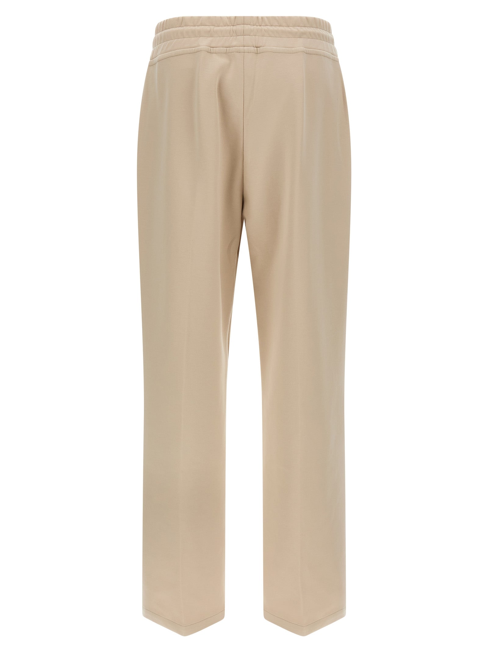 Bayonne joggers Beige Cotton Polyester Elastane Pant