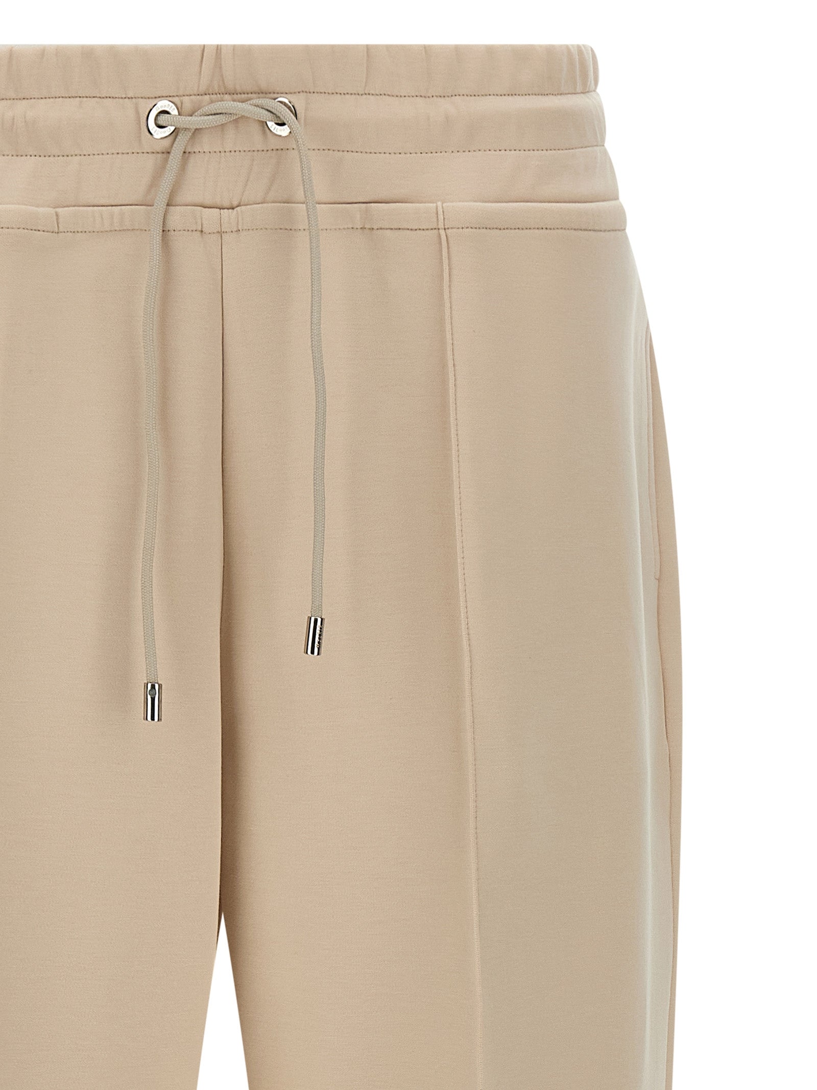 Bayonne joggers Beige Cotton Polyester Elastane Pant
