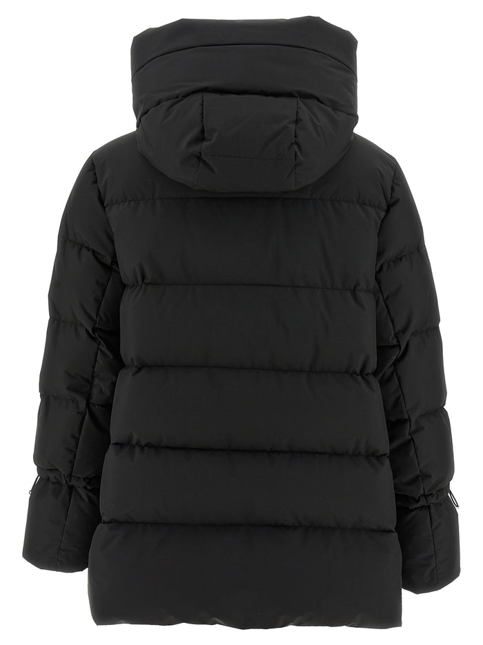 Gadia Down Jacket Black Polyester Jacket, Parka, Casual