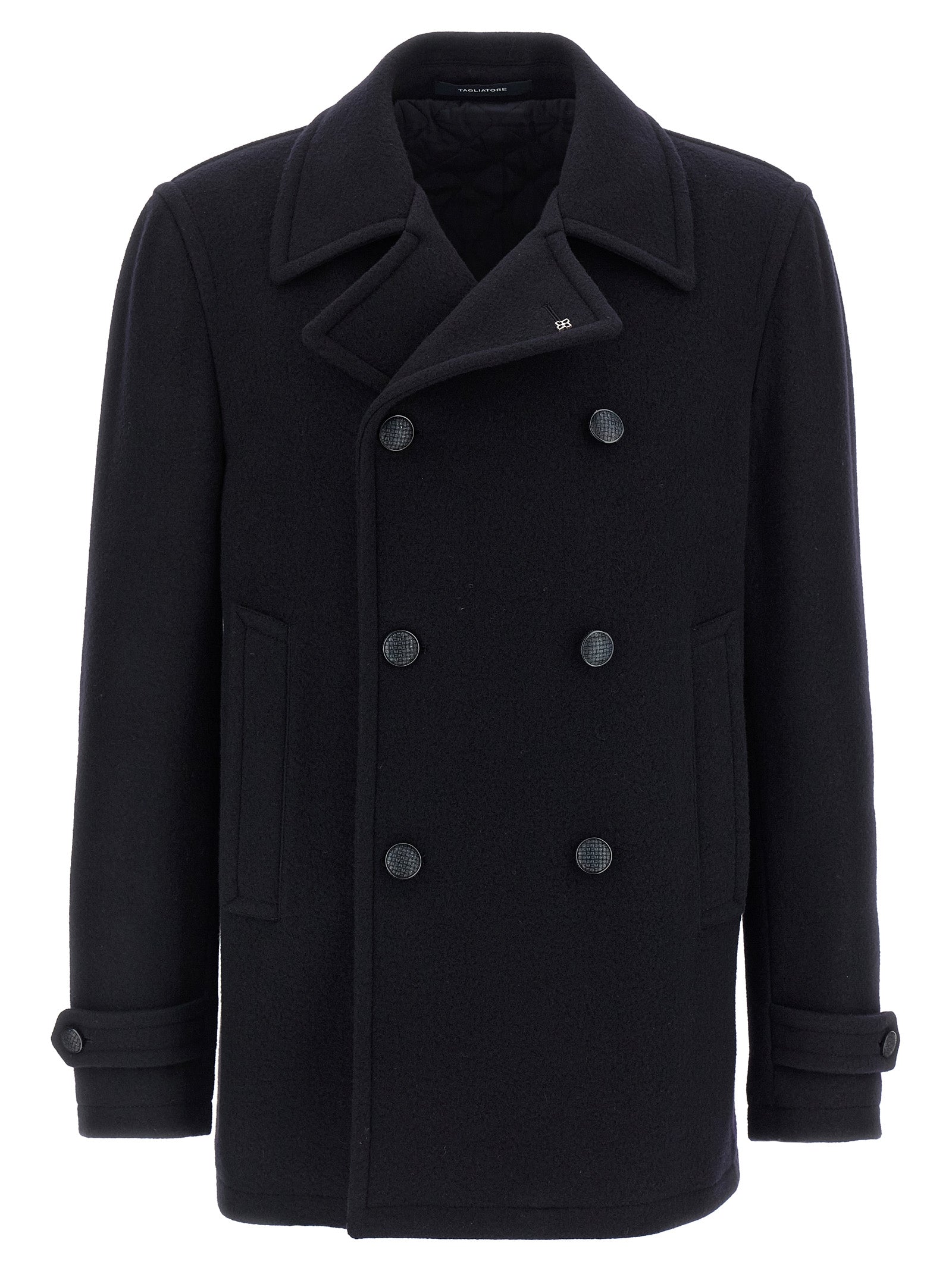 Monaco coat Blue Wool Coats, Trench