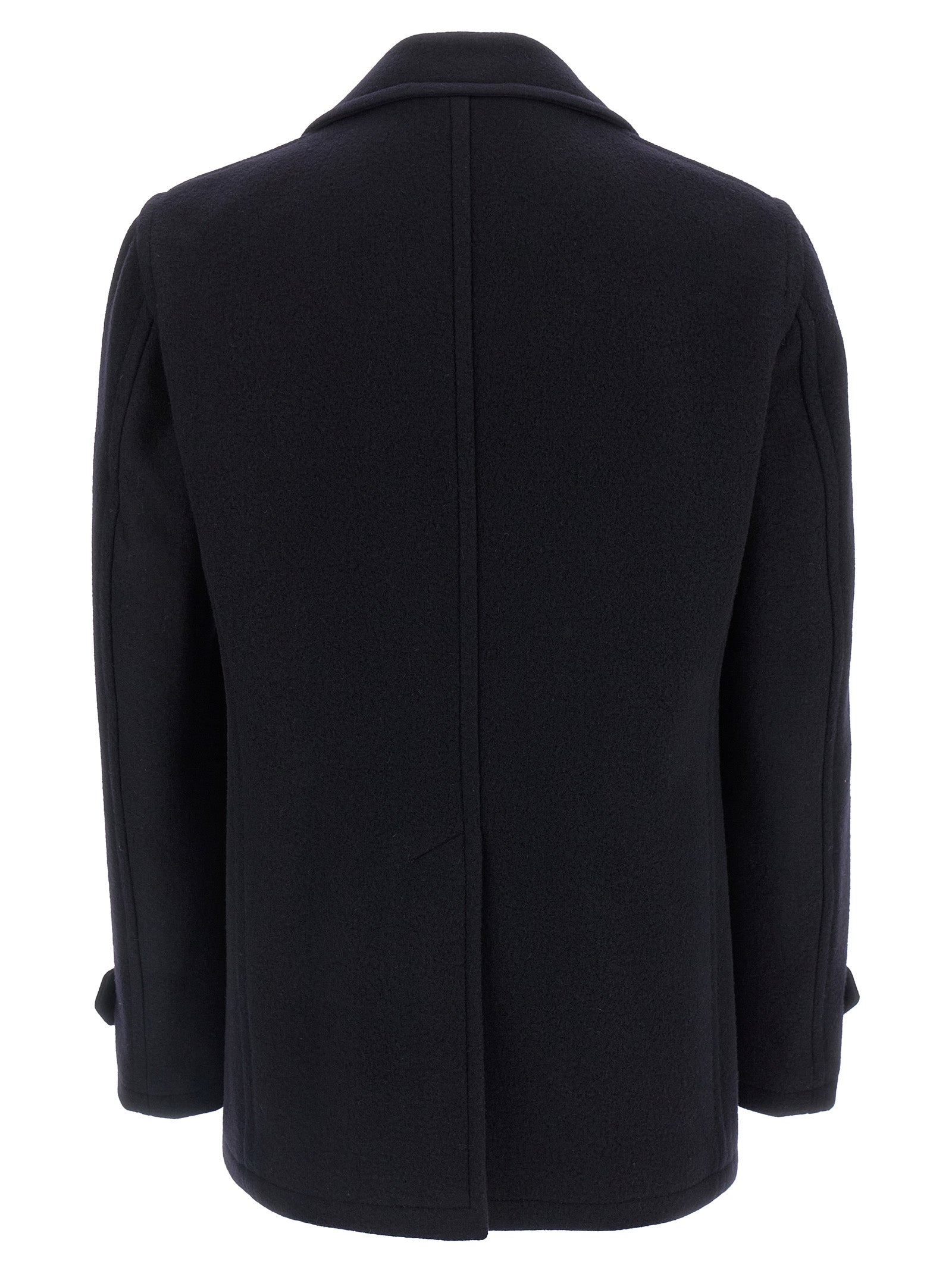 Monaco coat Blue Wool Coats, Trench