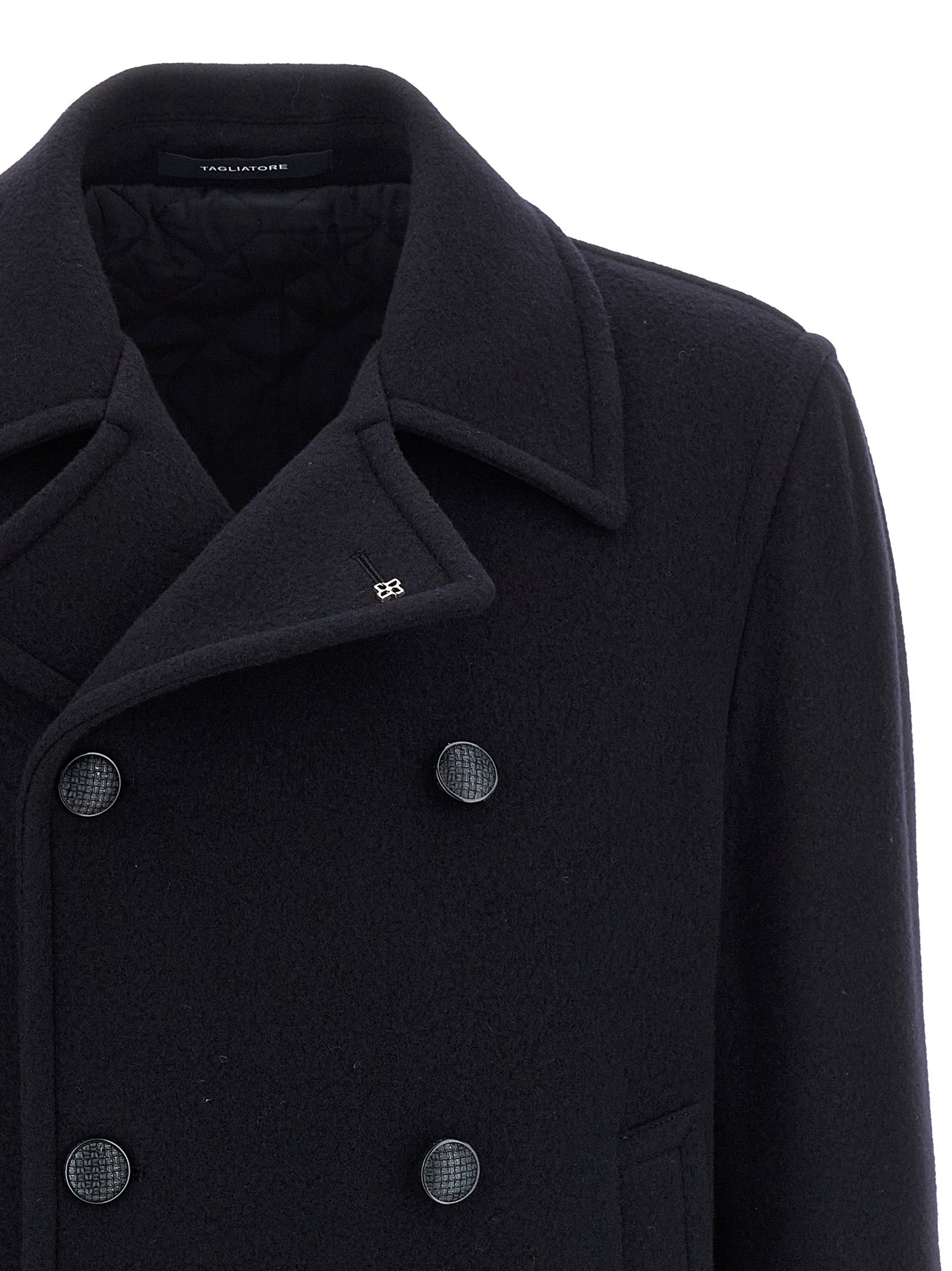 Monaco coat Blue Wool Coats, Trench