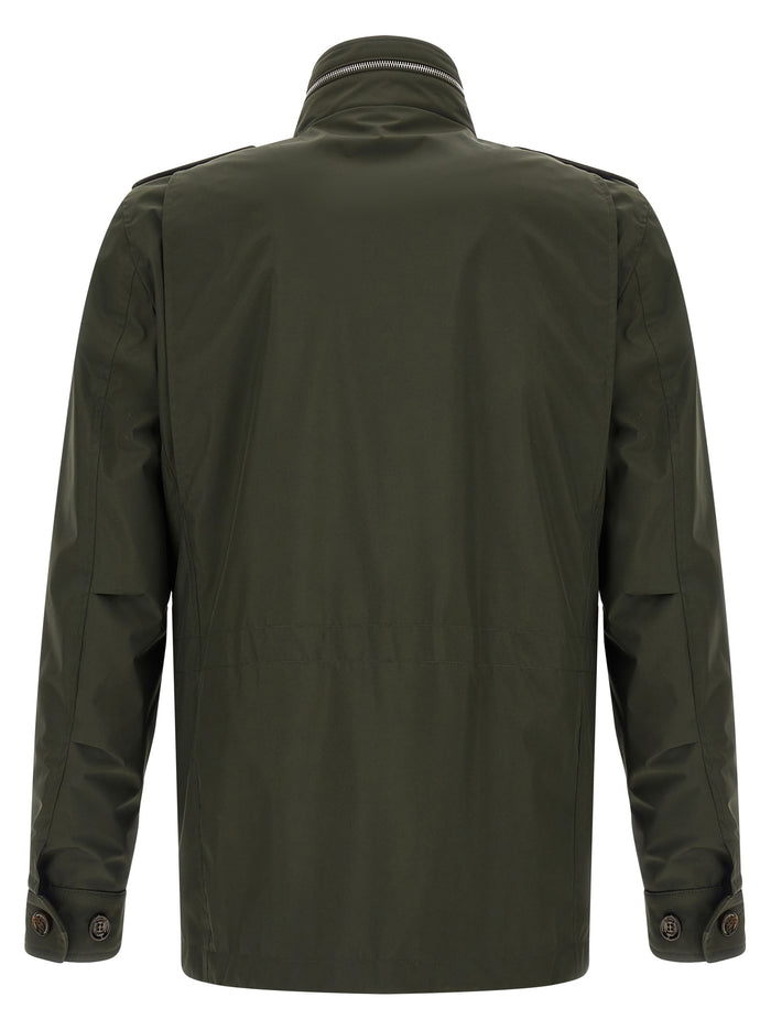 Denver jacket - Acqua line Green Polyester Down Jacket, Parka, Casual