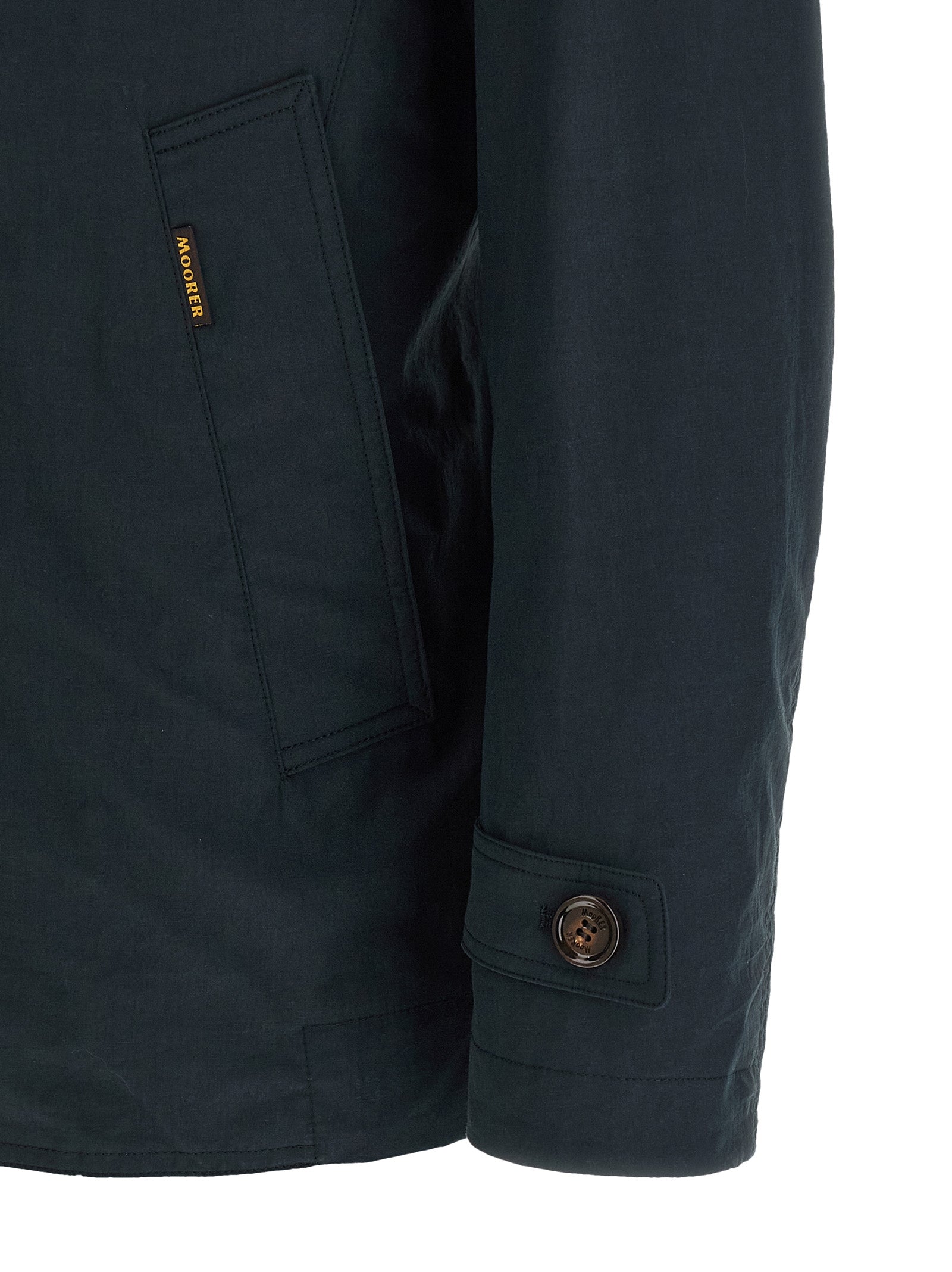 Scap-Arqua-Wfc trench coat Blue Cotton Coats