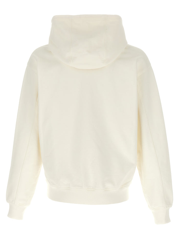 Casa Way Mountain hoodie White Cotton Sweatshirt