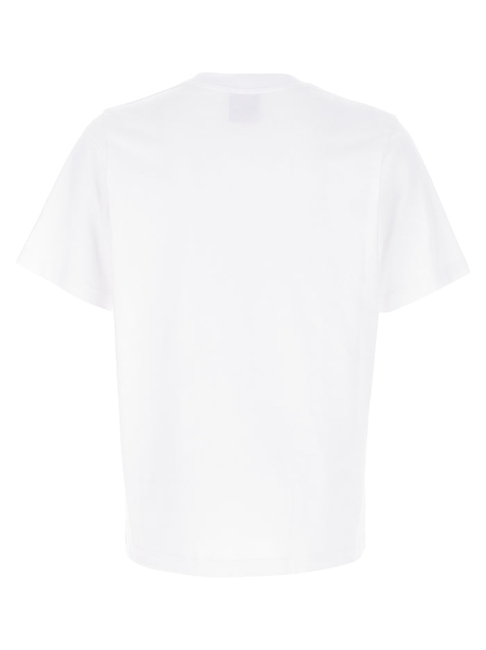 Montagne Ondulée T-shirt White Cotton