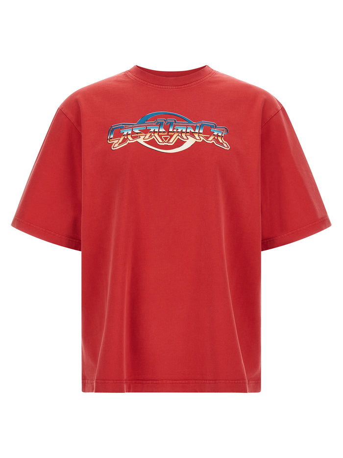 Chrome T-shirt Red Cotton