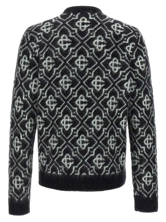 Monogram sweater Multicolor Nylon Cotton Wool Mohair Sweater, Cardigans