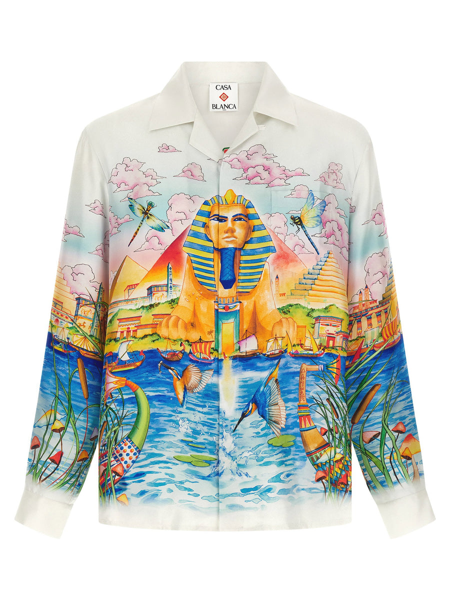 Casablanca Shirt — Cream