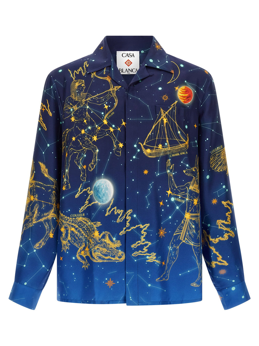 Casablanca Shirt — Navy
