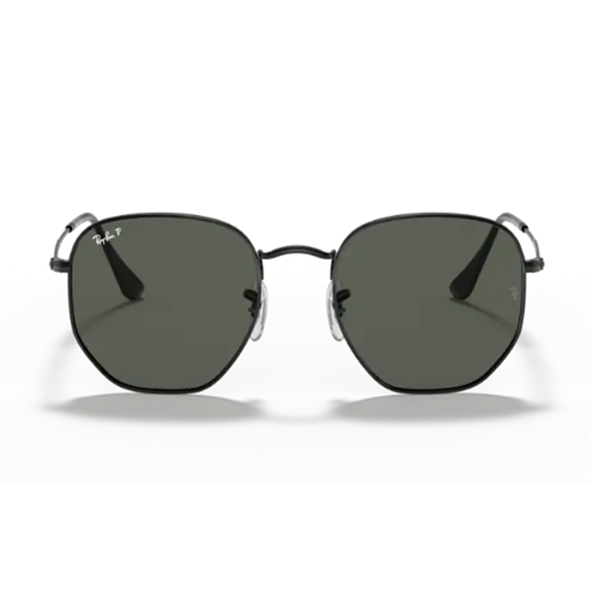 RB3548N Hexagonal Nero Metal Occhiali Sole