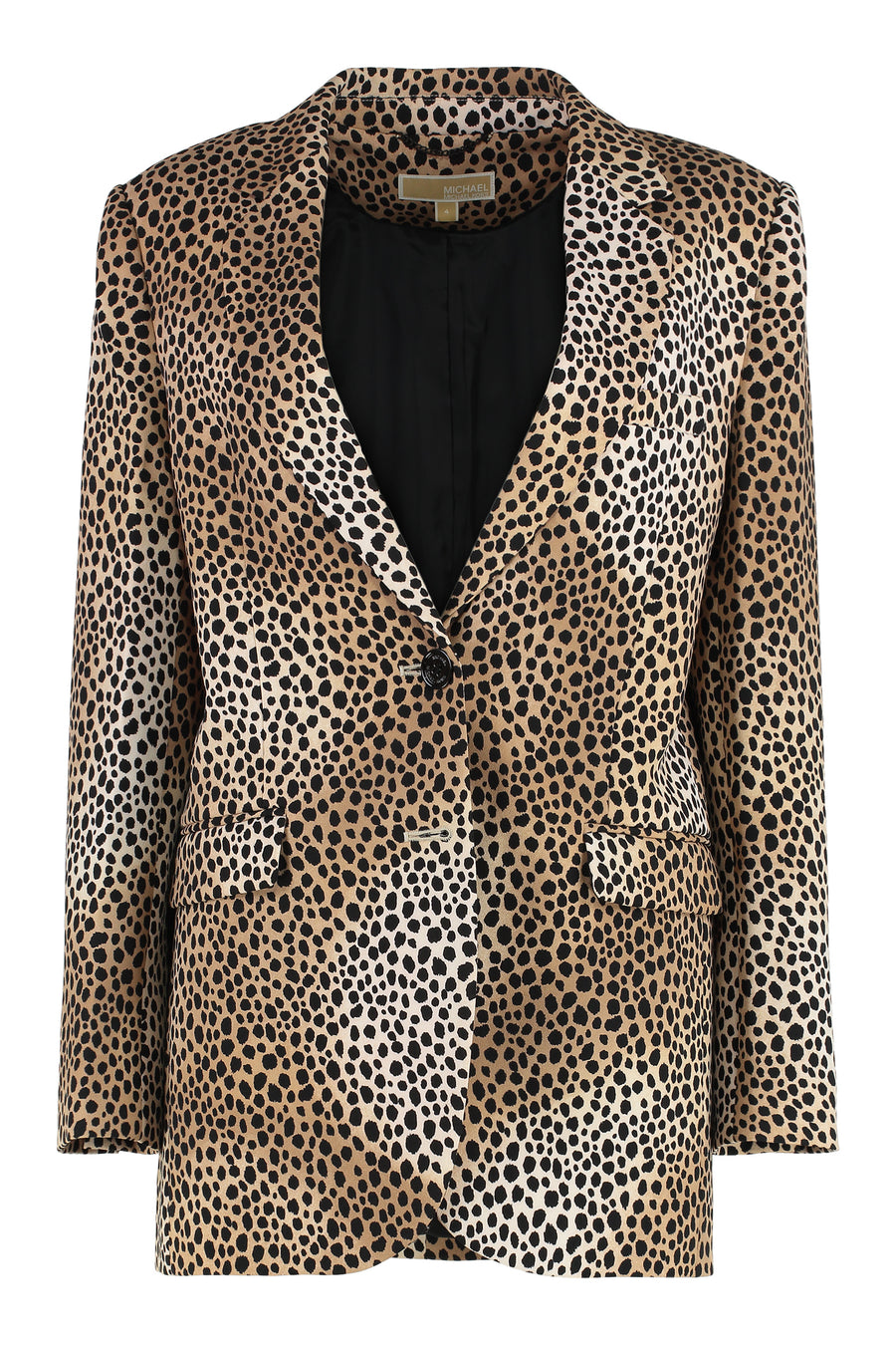 Blazer Single-Breasted Bone Polyester Blazers