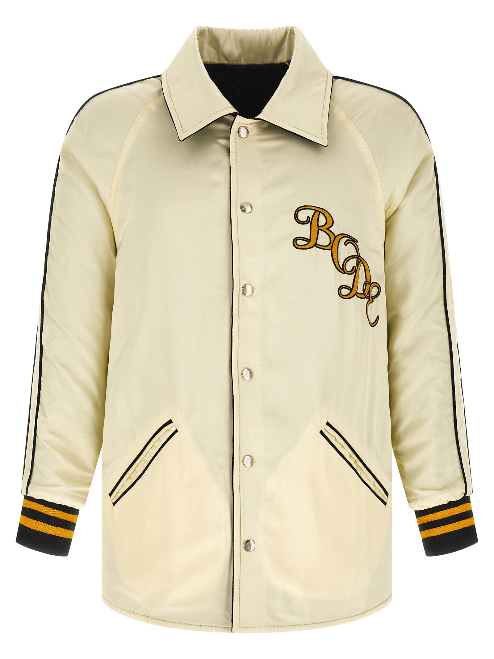 Monogram Snap reversible jacket Multicolor Wool Down Jacket, Parka, Casual