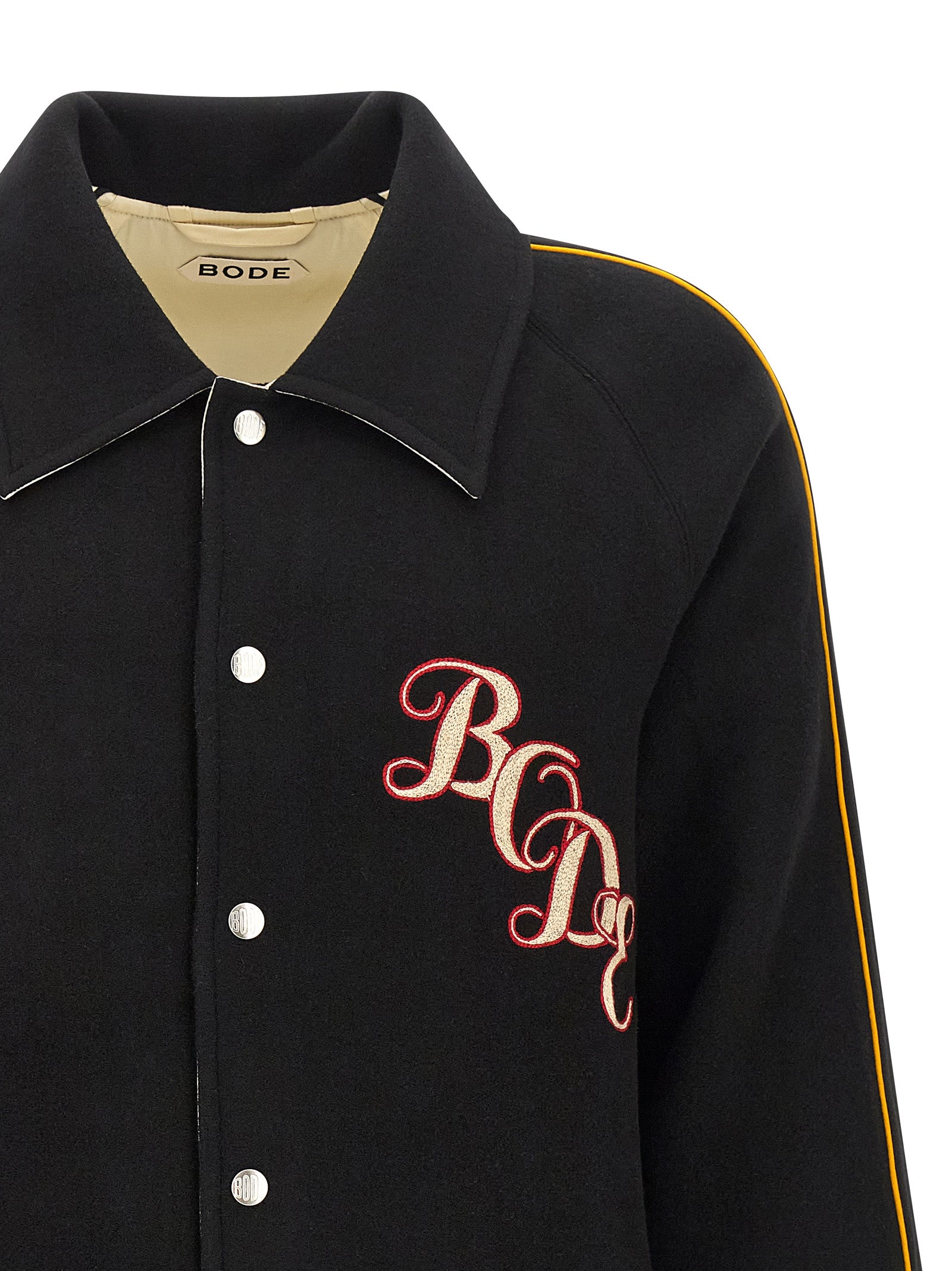Monogram Snap reversible jacket Multicolor Wool Down Jacket, Parka, Casual