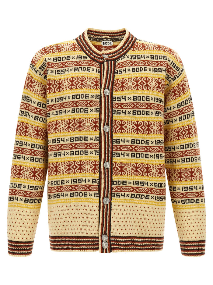 Marzipan cardigan Multicolor Wool Sweater, Cardigans