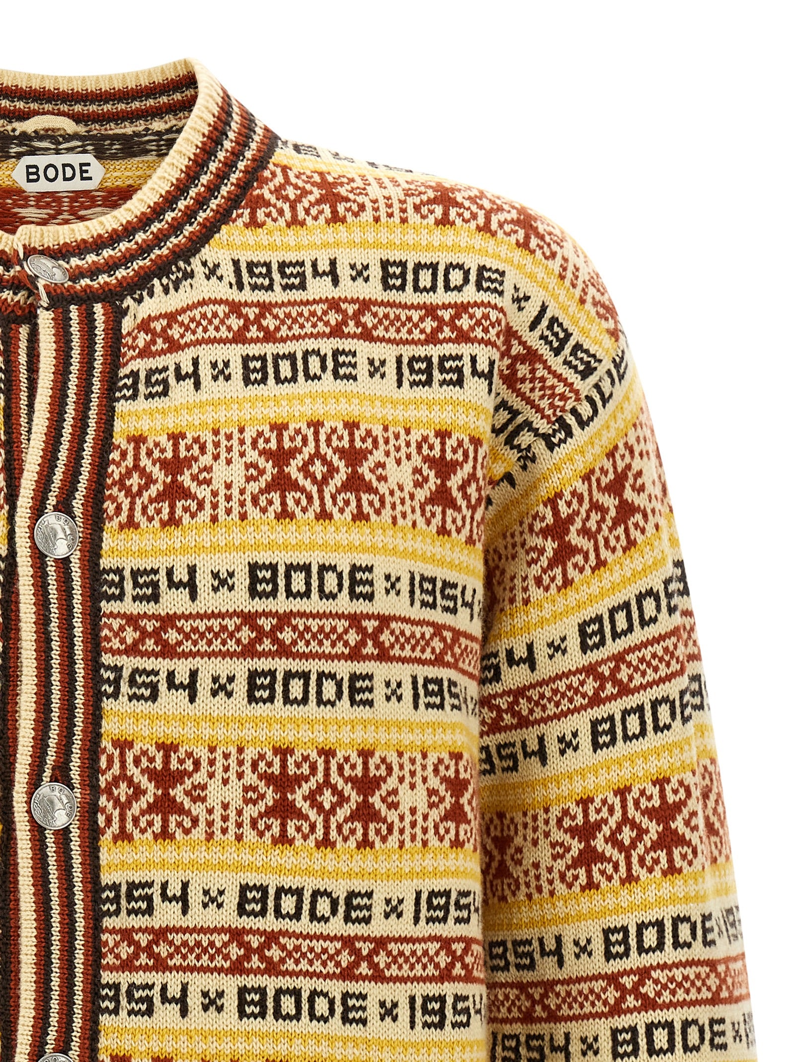 Marzipan cardigan Multicolor Wool Sweater, Cardigans