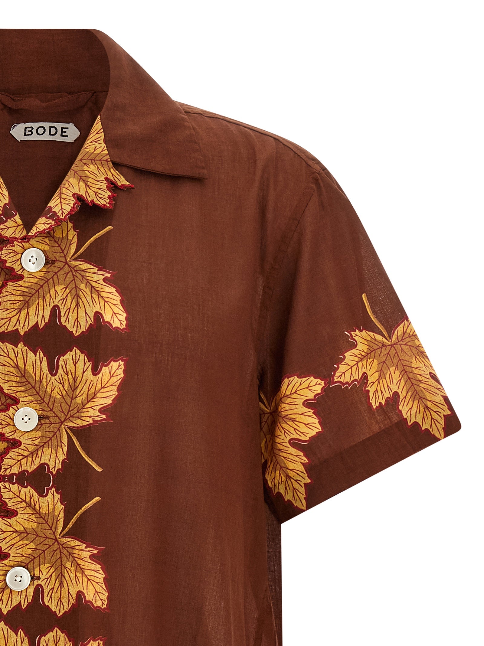 Harvest Floor shirt Brown Cotton Shirt, Blouse