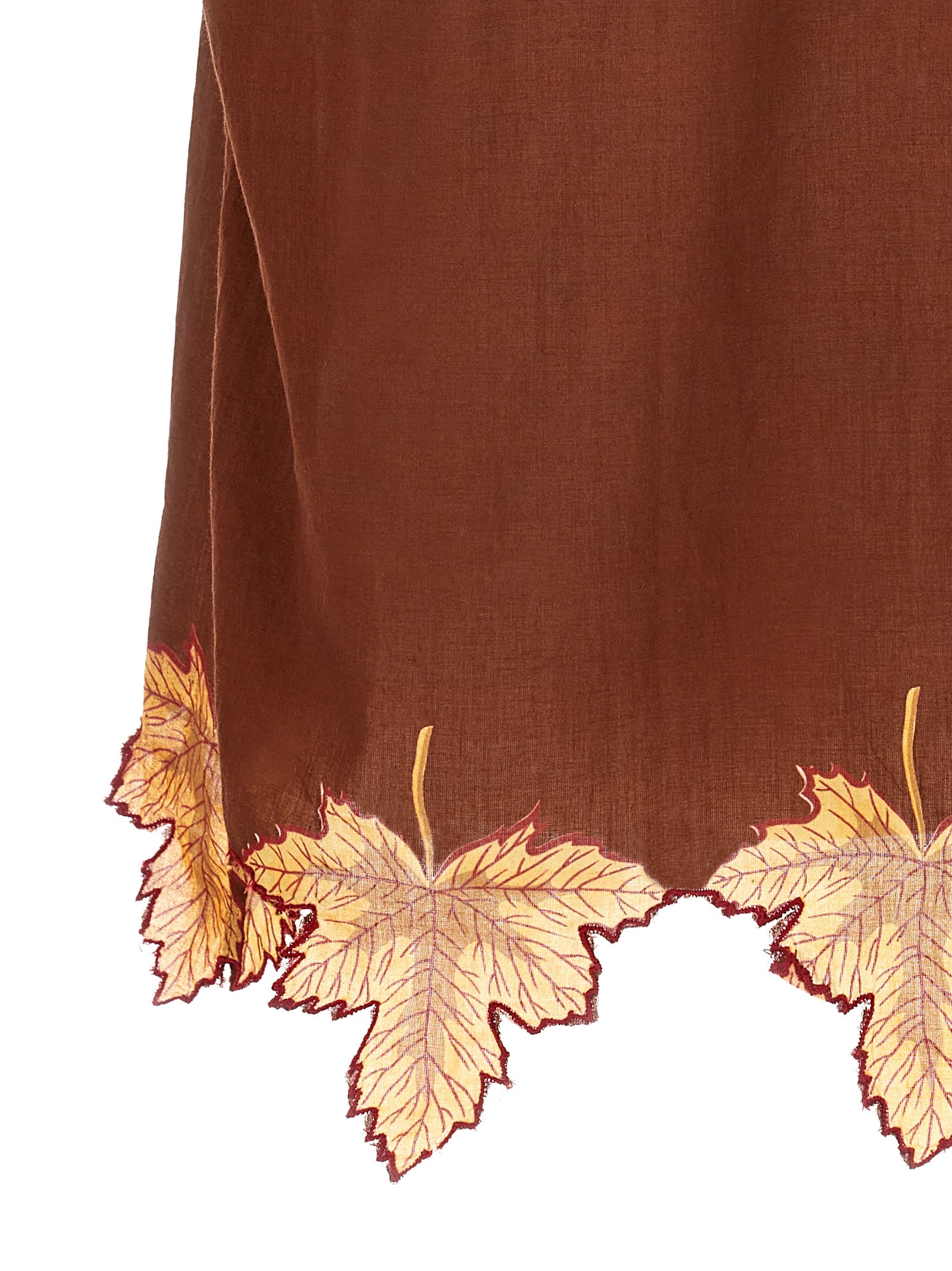 Harvest Floor shirt Brown Cotton Shirt, Blouse