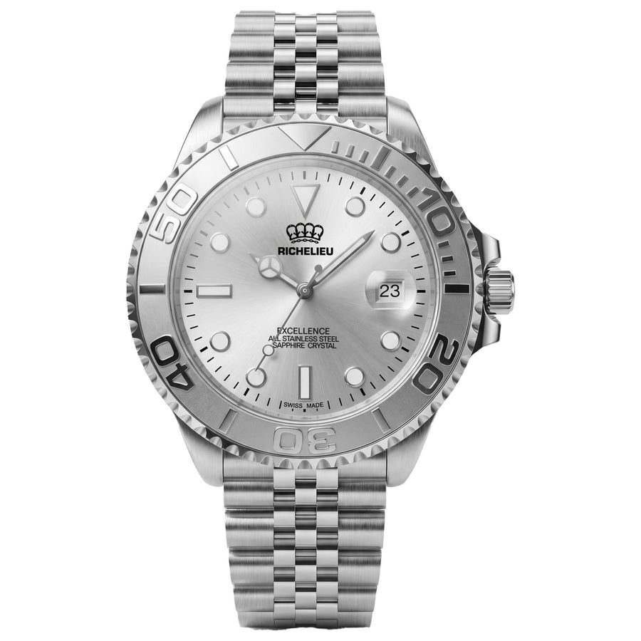Richelieu Mens Classic 43mm Automatic Watch One Color Watches